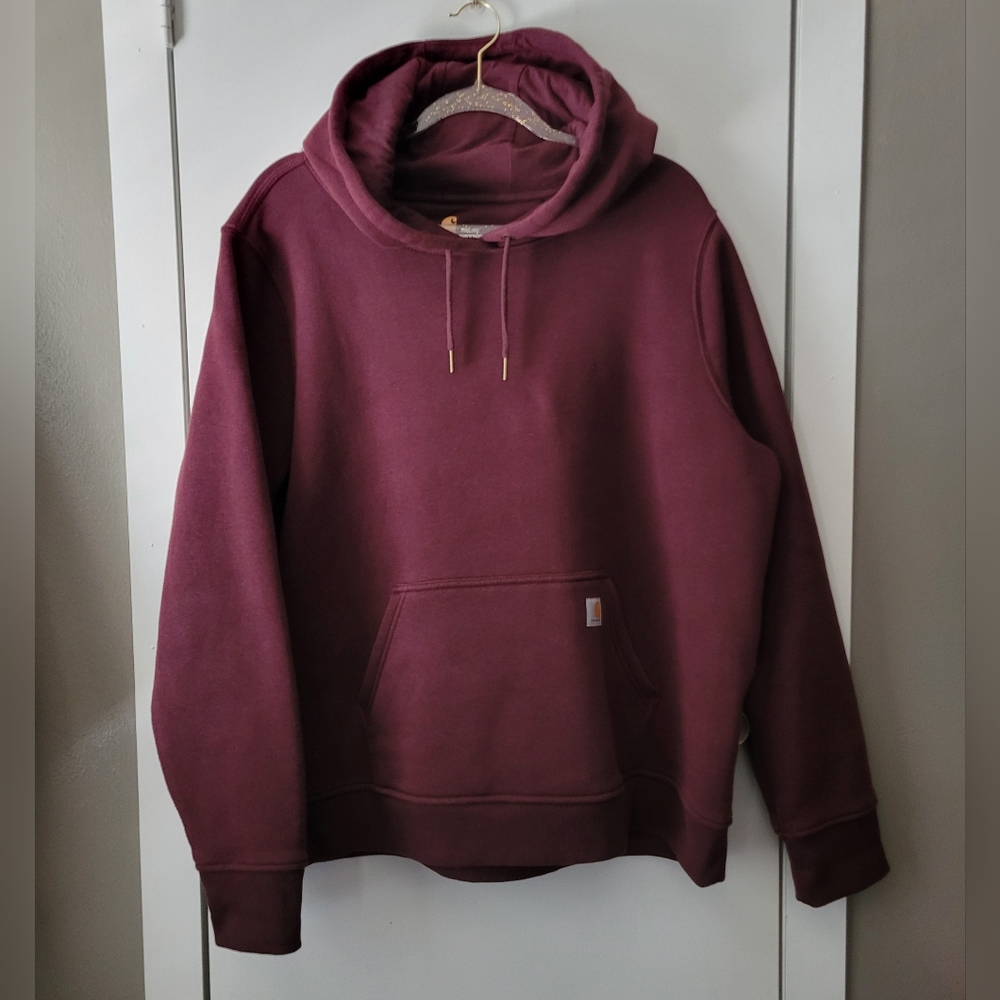 Carhartt burgundy hoodie
